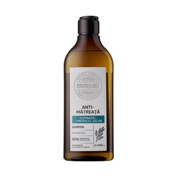 Șampon Anti-Mătreață Climbazol + Propolis 400 ml